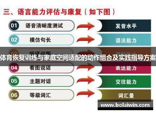 体育恢复训练与家庭空间适配的动作组合及实践指导方案
