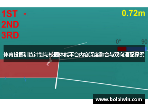 体育投掷训练计划与校园体能平台内容深度融合与双向适配探索